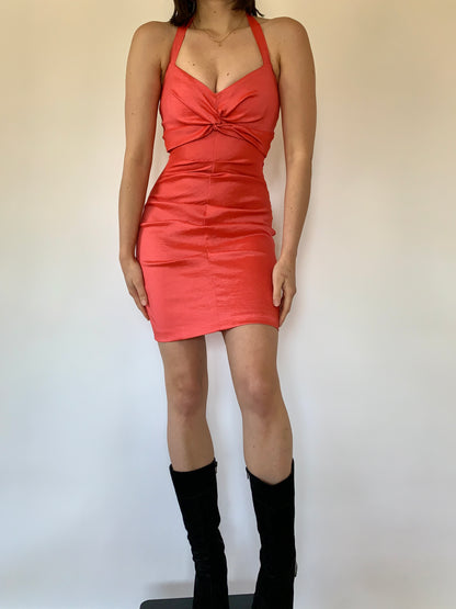 Y2K Halter Dress