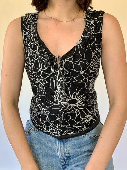 Vintage 1990s Silk Blouse