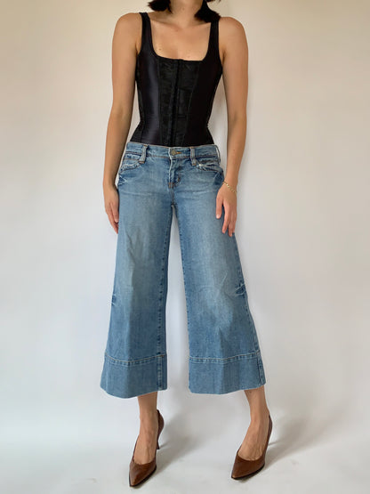 Y2K Denim Capris