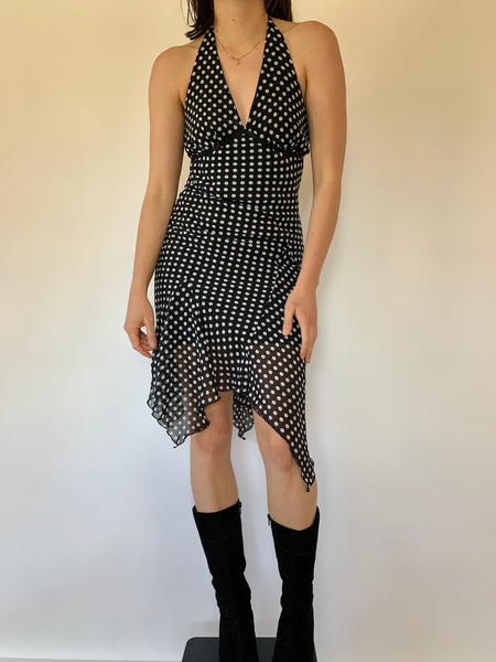 Vintage 1990s Polka Dot Dress