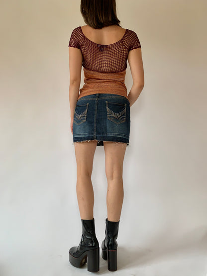 Y2K Denim Mini