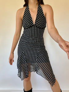 Vintage 1990s Polka Dot Dress