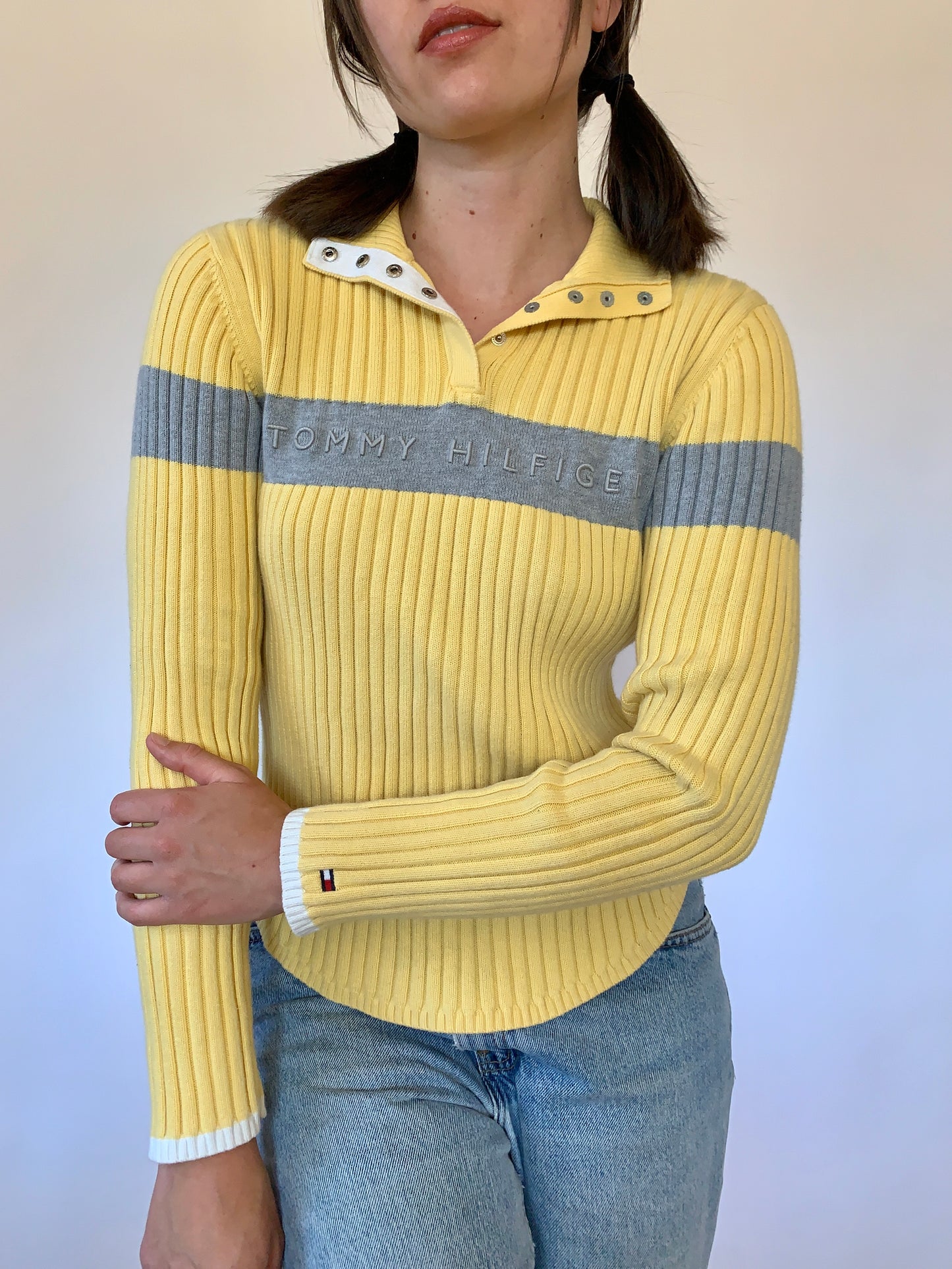 Y2K Tommy Pullover