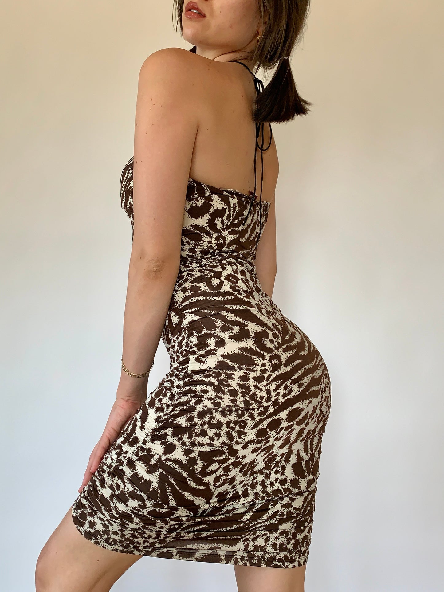 Y2K Leopard Midi