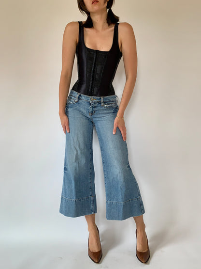 Y2K Denim Capris