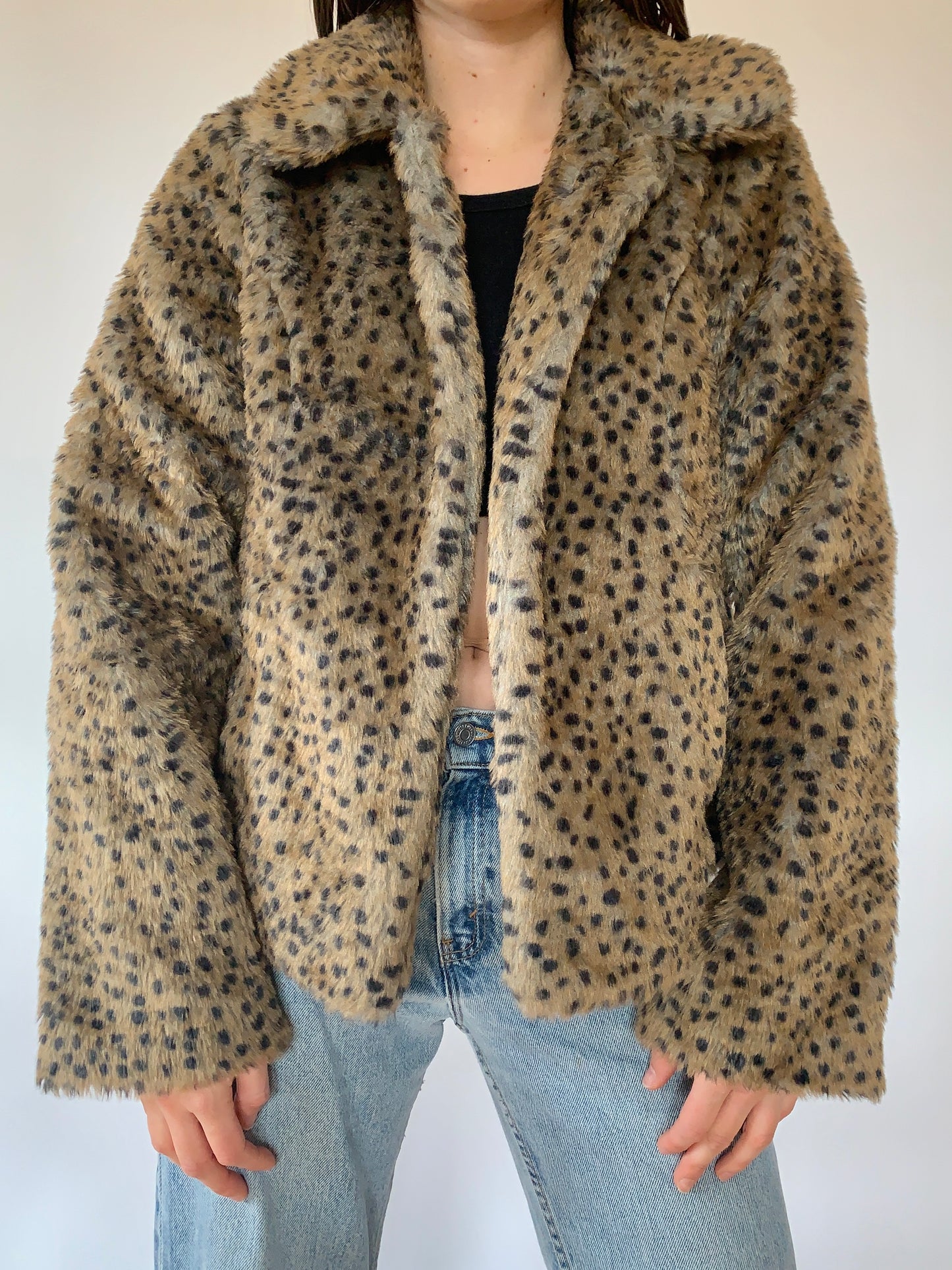 Vintage Leopard Coat
