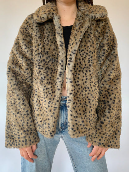 Vintage Leopard Coat
