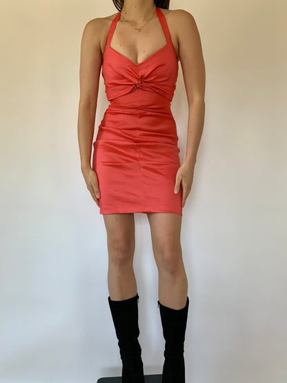 Y2K Halter Dress