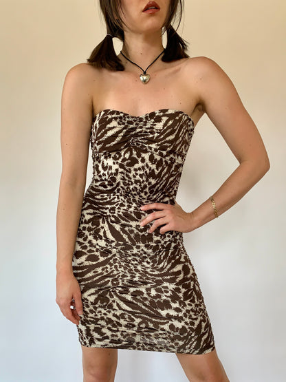 Y2K Leopard Midi