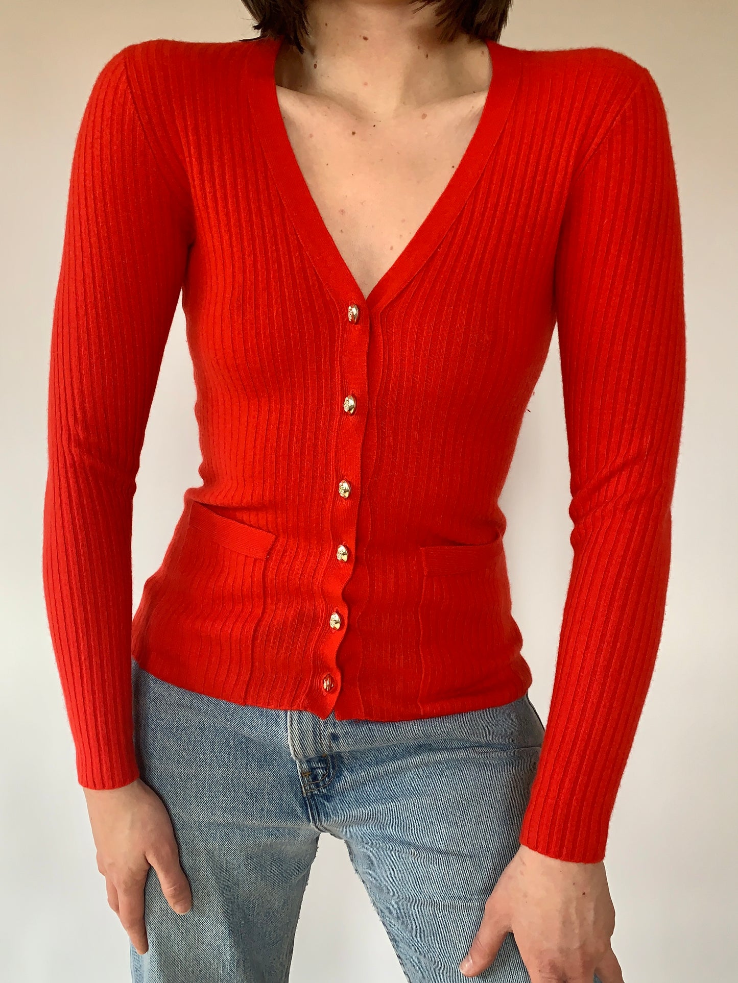 Vintage 1960s Cashmere Cardigan