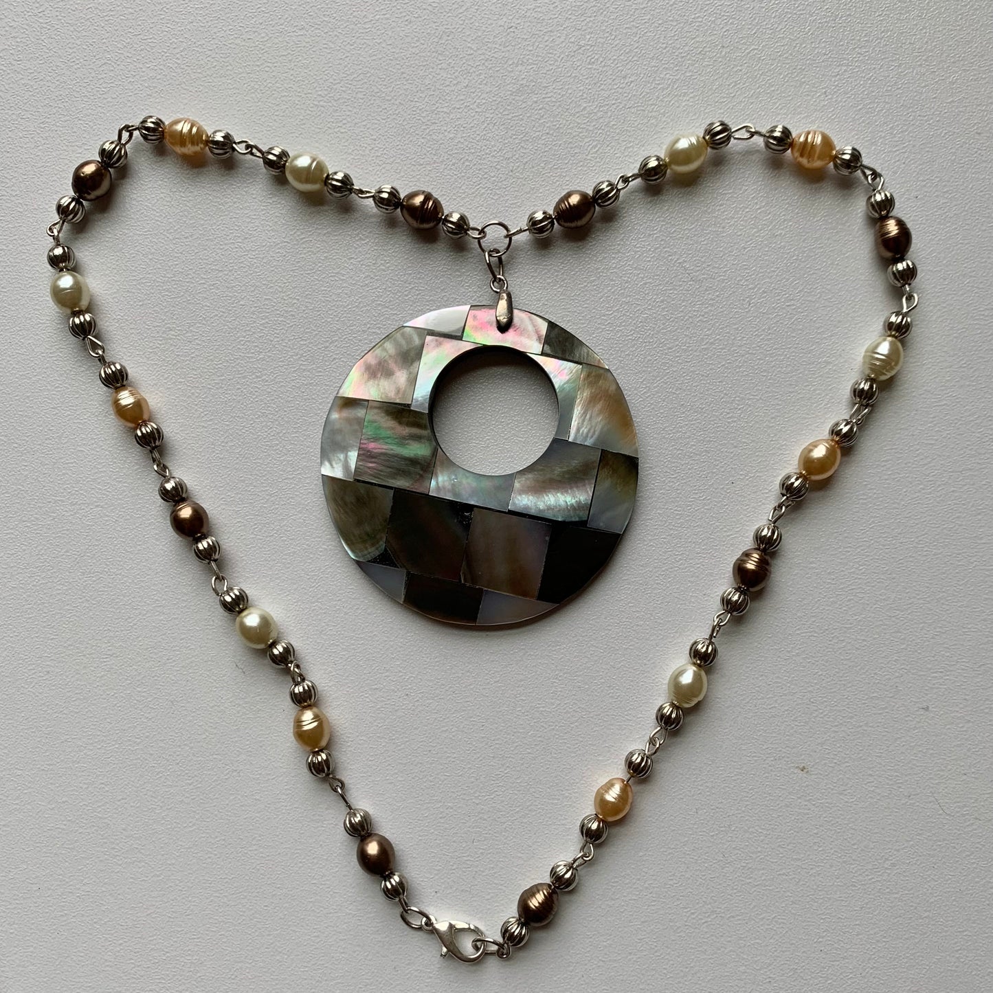 Vintage Mother of Pearl Necklace