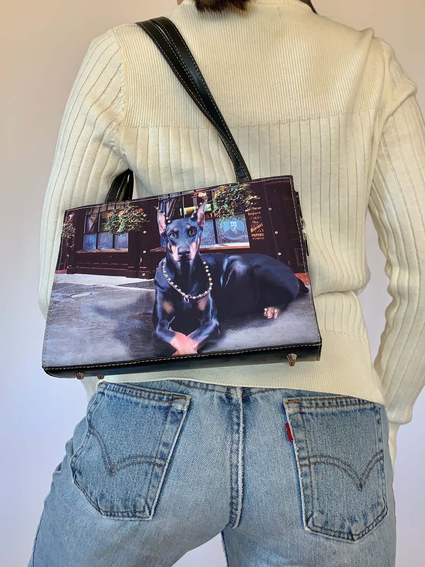 Y2K Doberman Bag