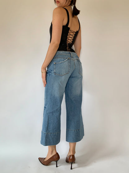 Y2K Denim Capris