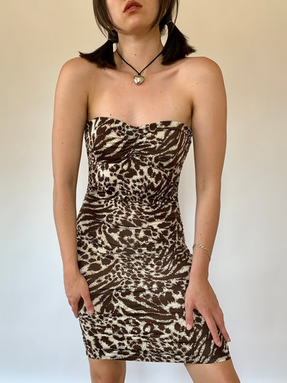 Y2K Leopard Midi