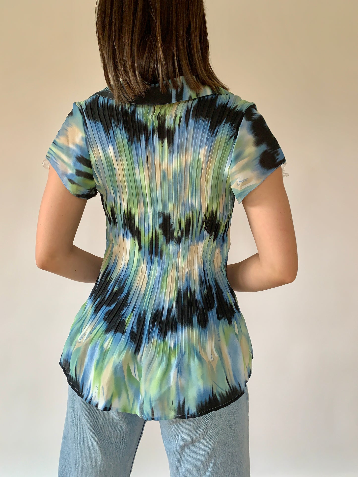Y2K Northern Lights Blouse