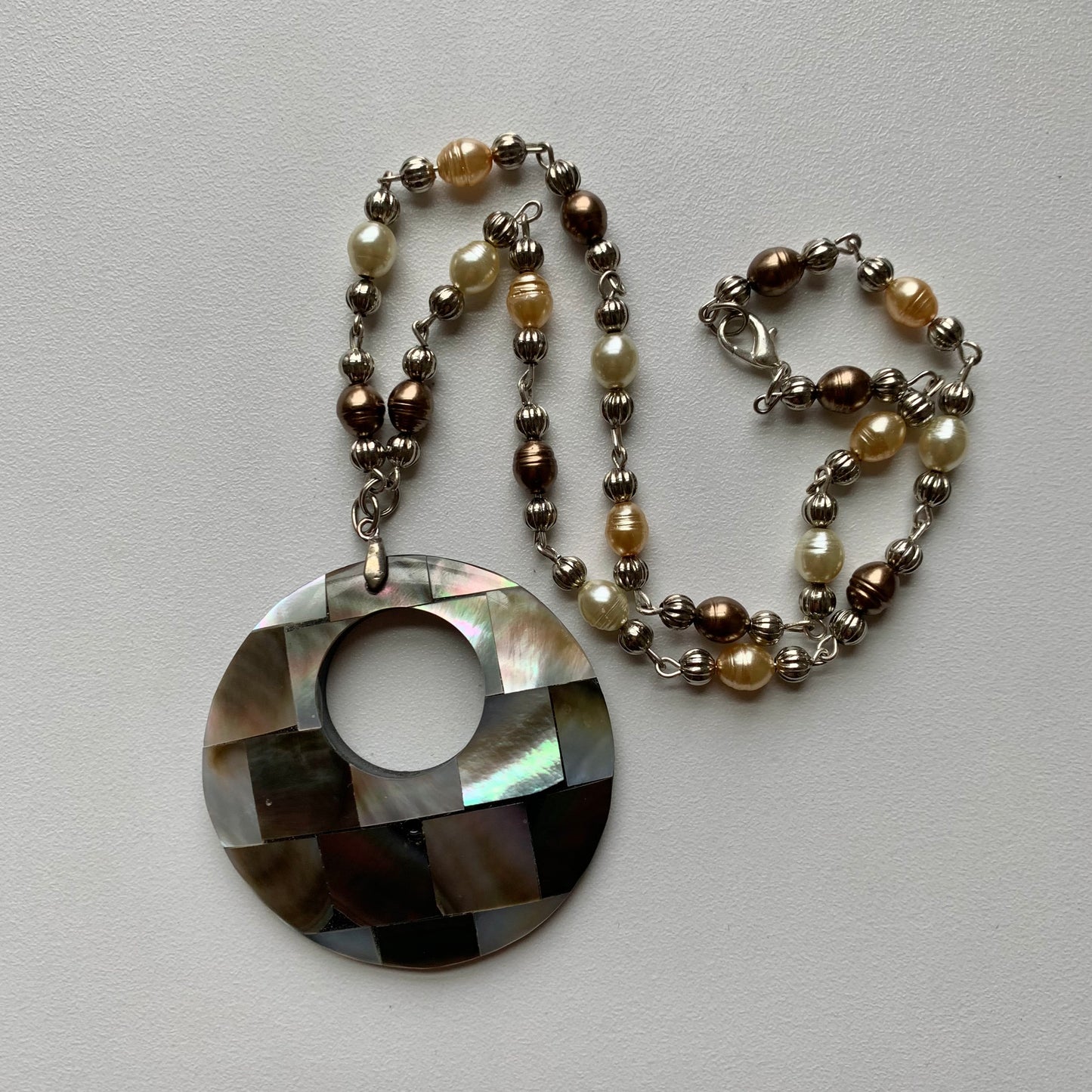 Vintage Mother of Pearl Necklace