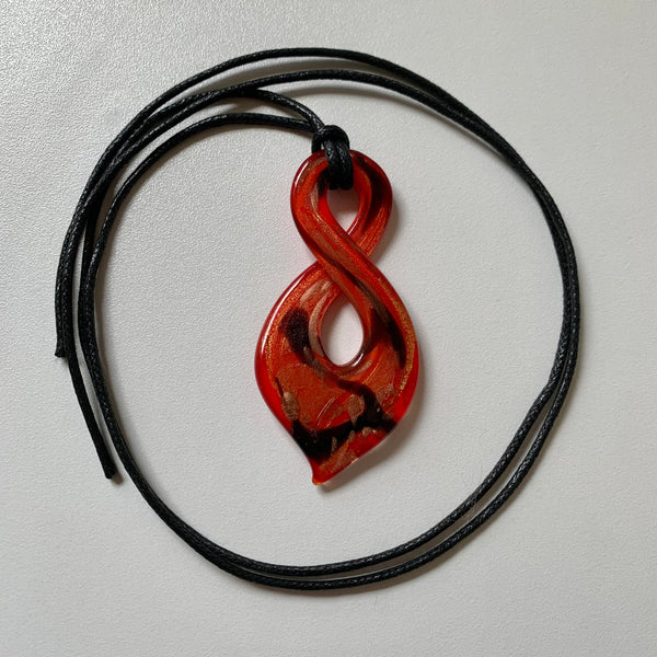 Glasswork Infinity Necklace