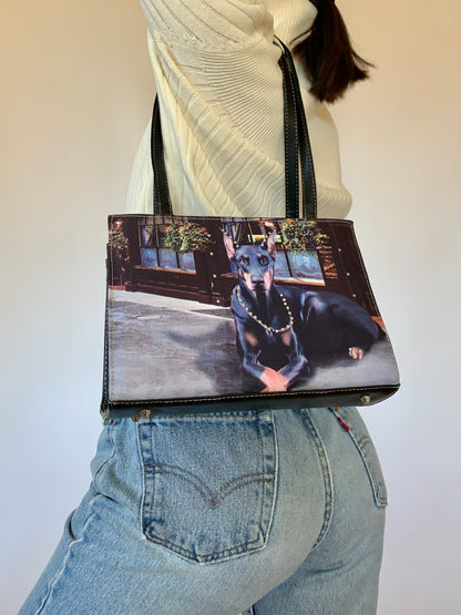 Y2K Doberman Bag