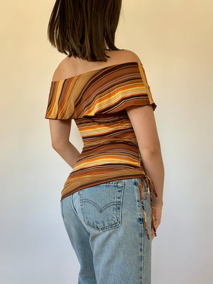 Y2K Sunset Top