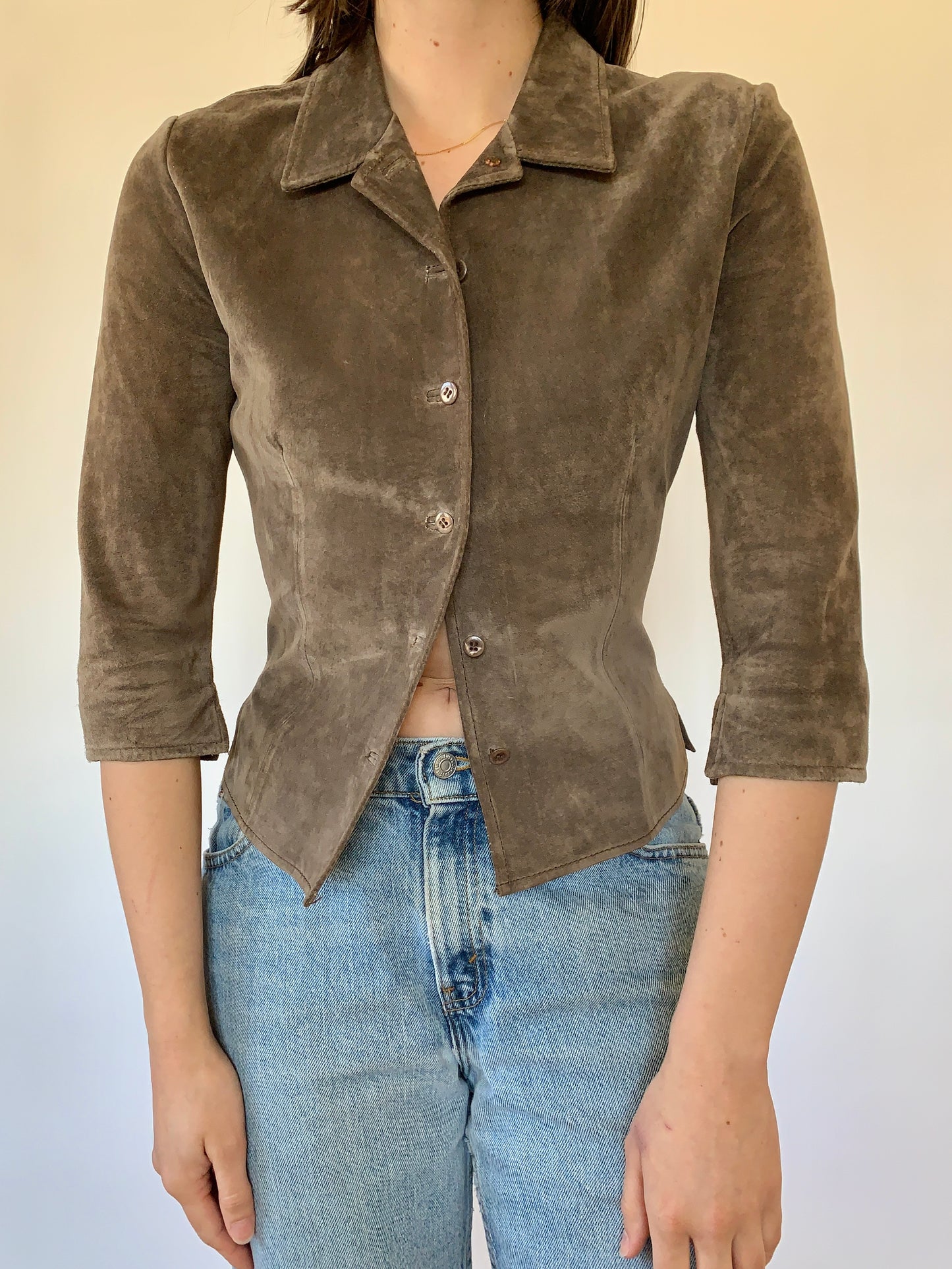 Vintage Leather Shirt