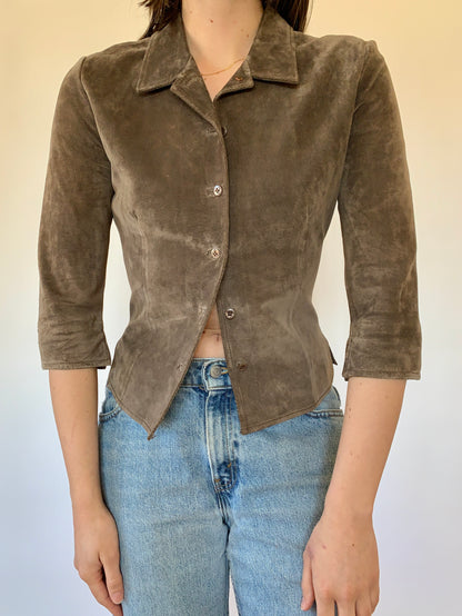 Vintage Leather Shirt