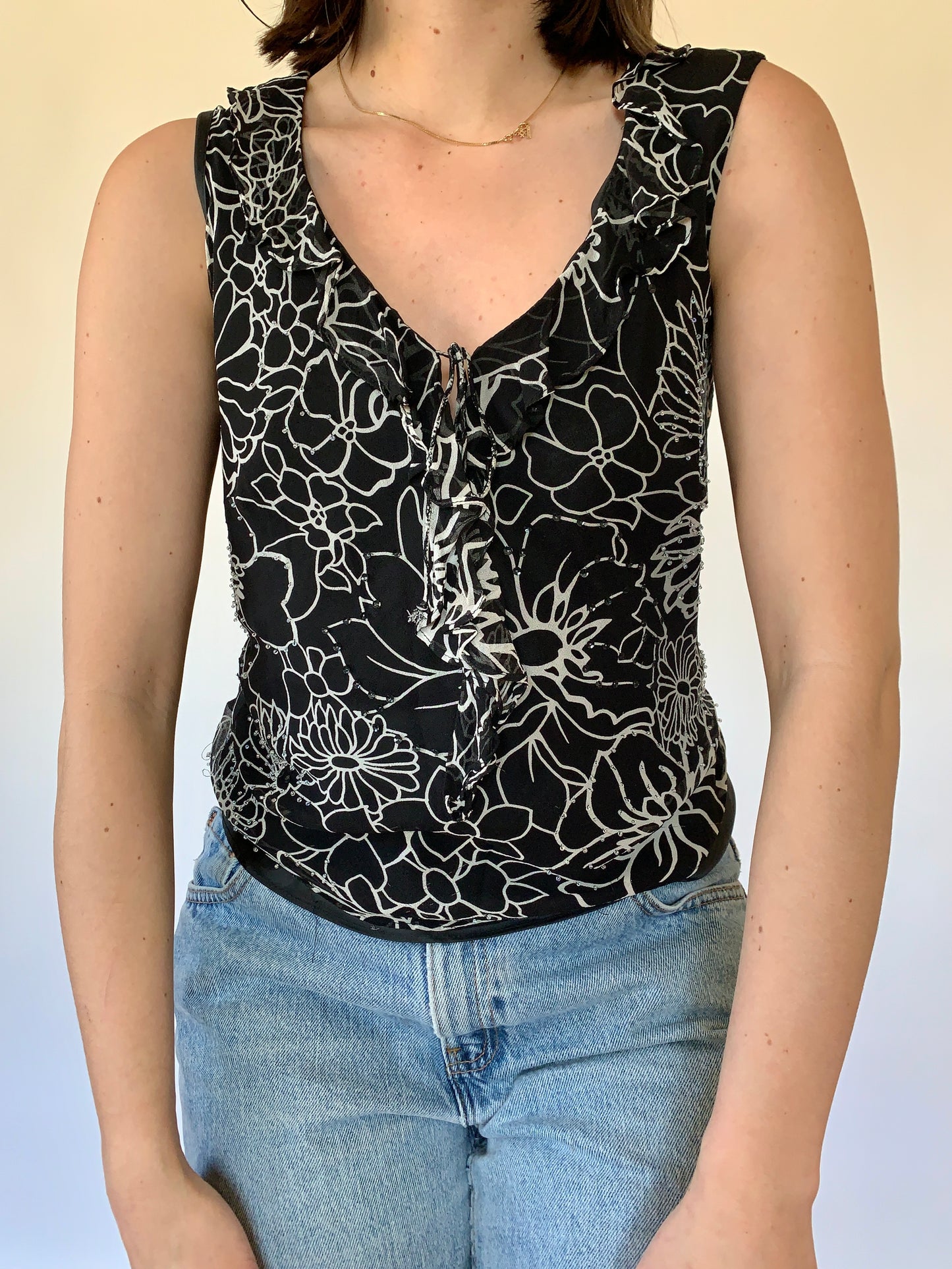 Vintage 1990s Silk Blouse