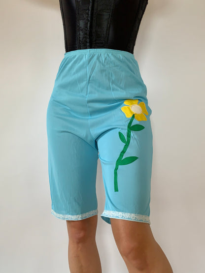 Flower Child Slip Shorts