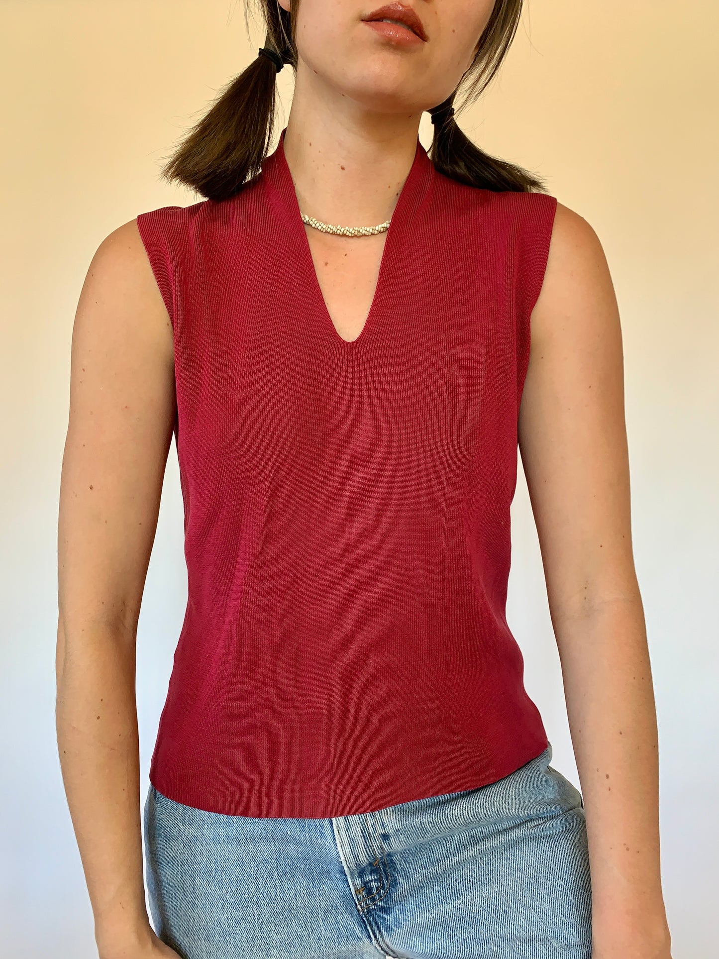 Vintage 1990s Silk Knit