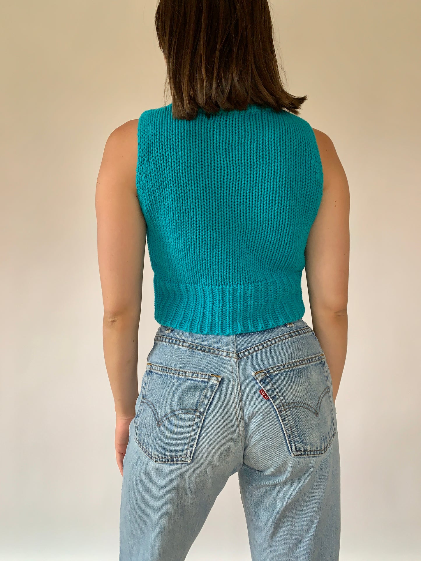 Y2K Aqua Knit