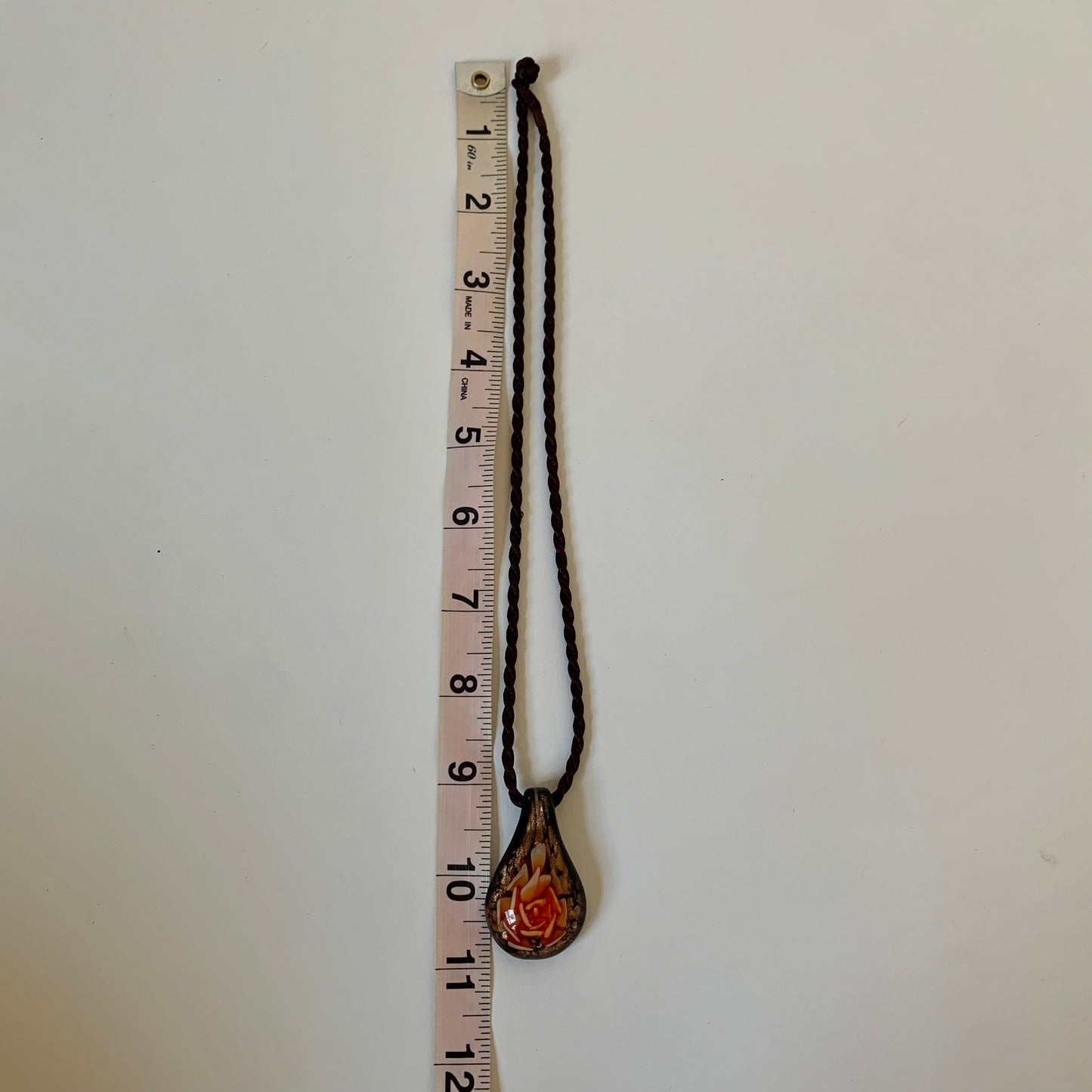 Glass Pendant Necklace