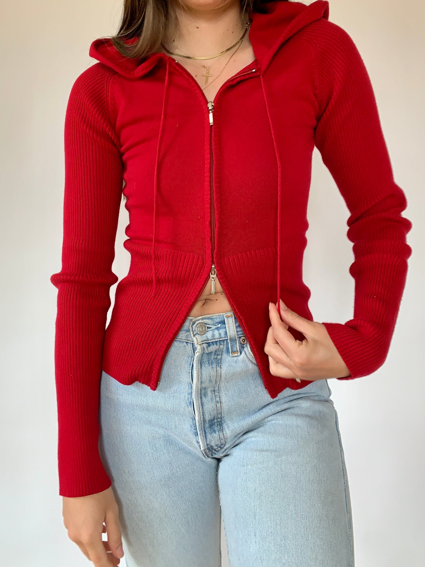 Y2K Double Zip Hoodie