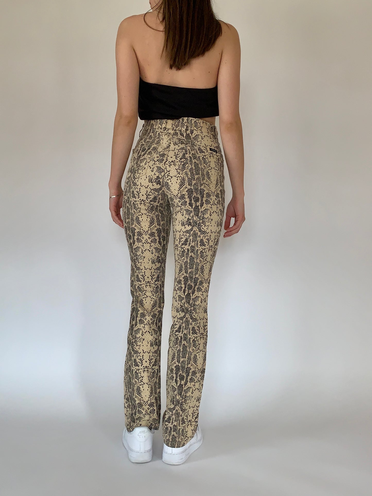 Y2K Guess Snake Print Pants - 29