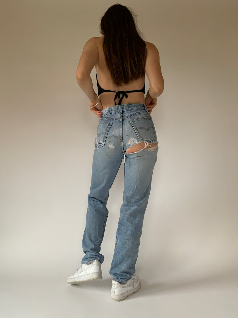 Vintage 1980s Grunge Levi's – Hazy Vintage