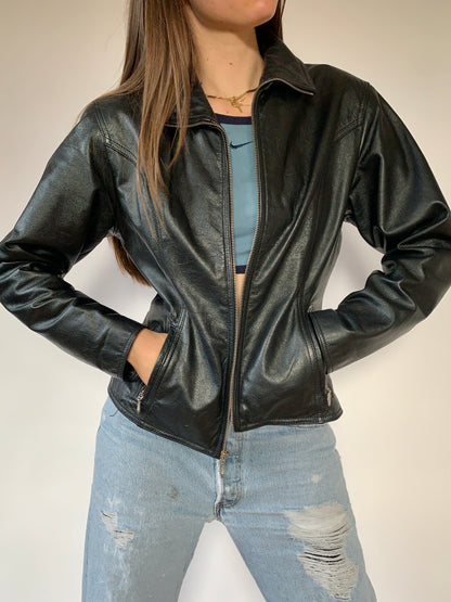 Vintage 1990s Leather Jacket