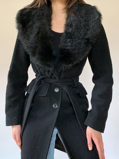 2000s Faux Fur Coat