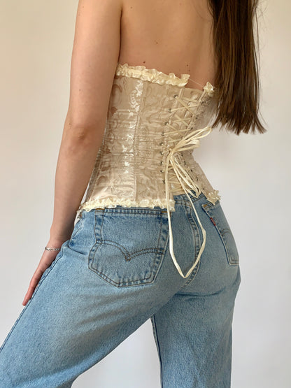 Cream Corset