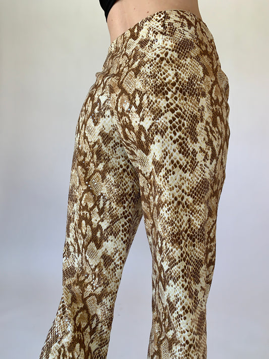 Vintage 1990s Snakeskin Pants