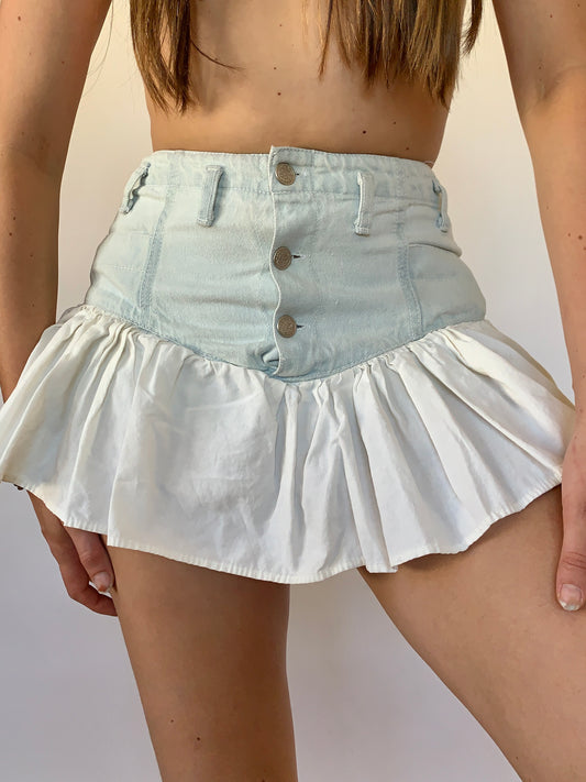 Vintage Ruffle Skort