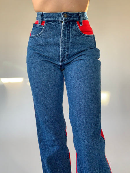 Vintage 1980s Western Jeans