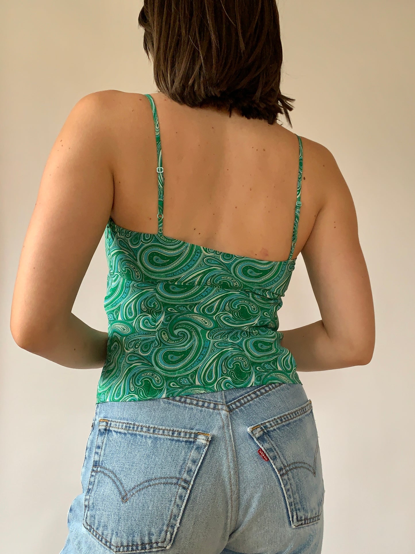 Silk Paisley Tank
