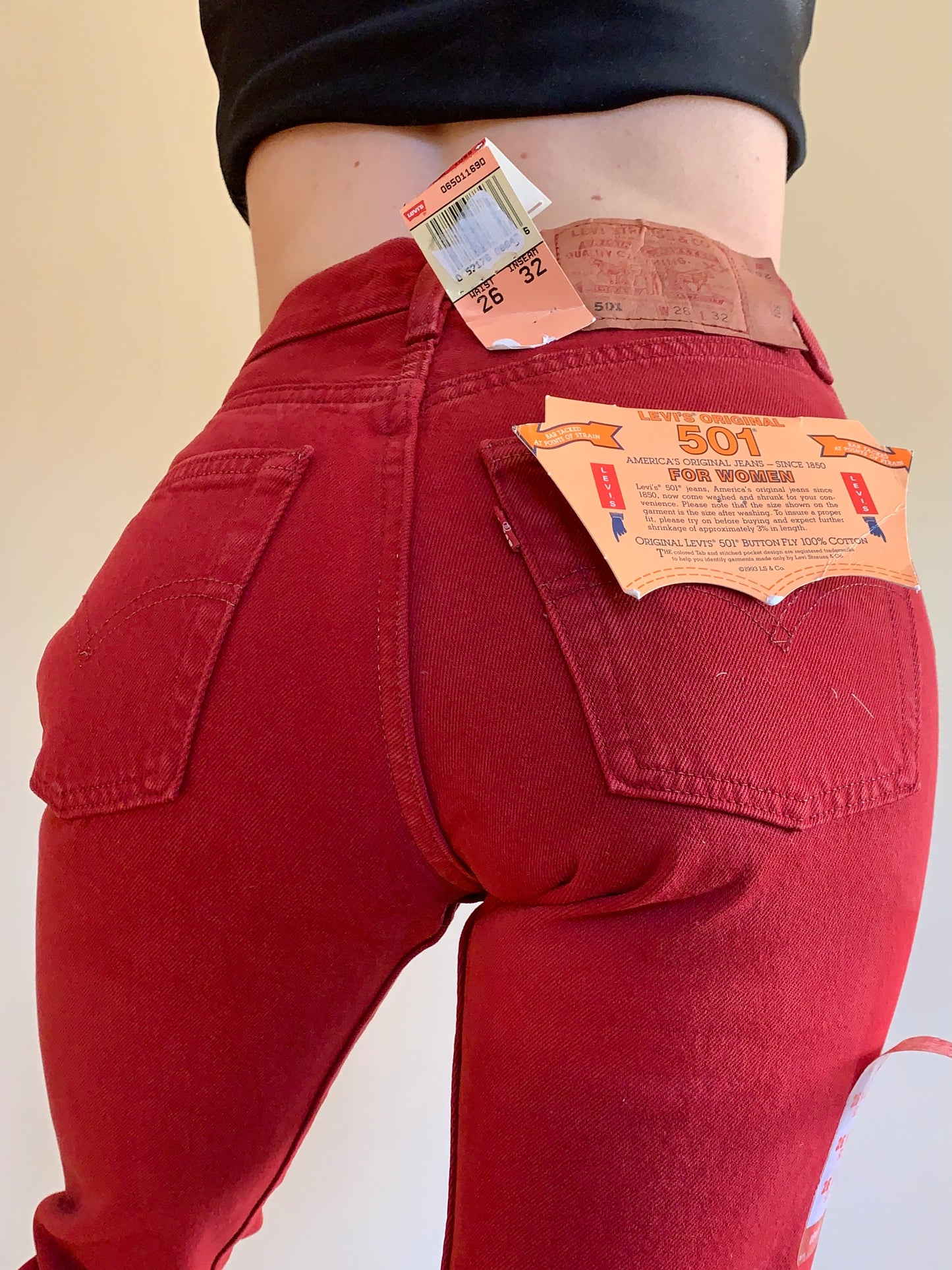 Vintage 1990s Deadstock Levi’s 501s