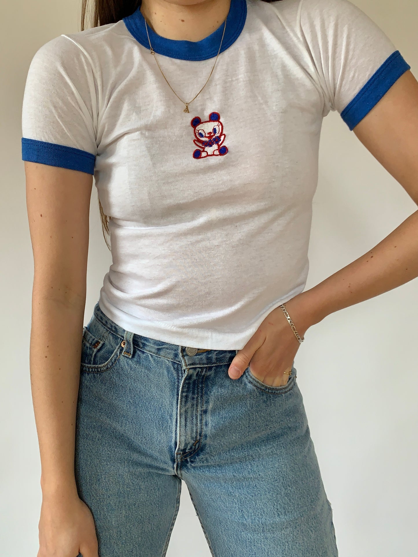 Vintage 1970s Ringer Tee