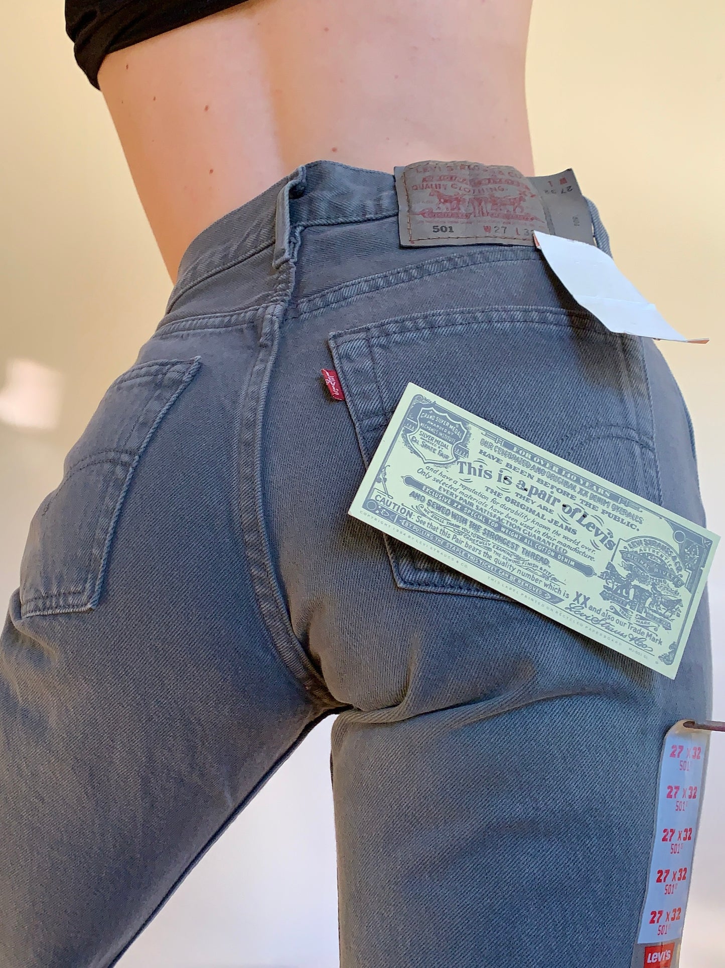 Vintage 1990s Deadstock Levi’s 501s