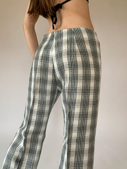 Vintage 1970s Plaid Pants