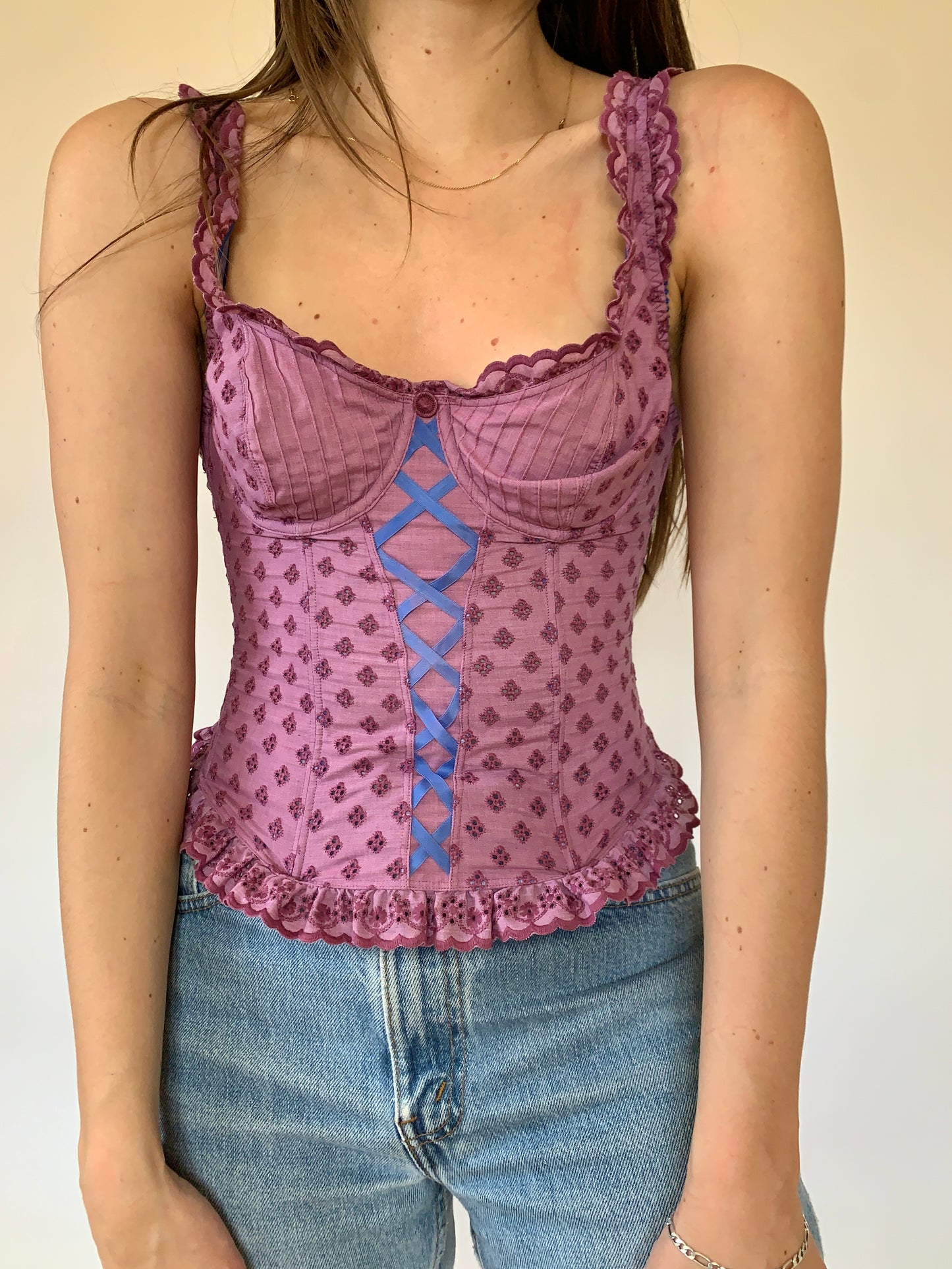Vintage 1980s Bustier