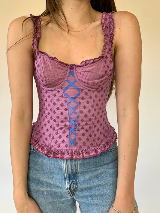 Vintage 1980s Bustier