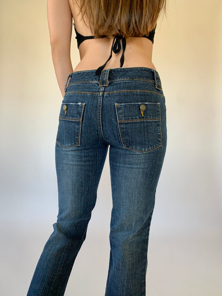 Y2K Belted Jeans