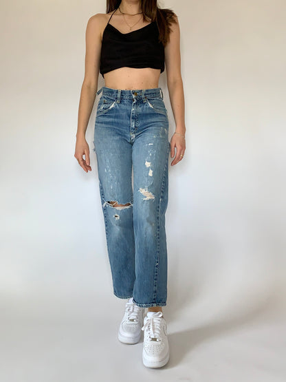 Vintage Destroyed Lee Jeans