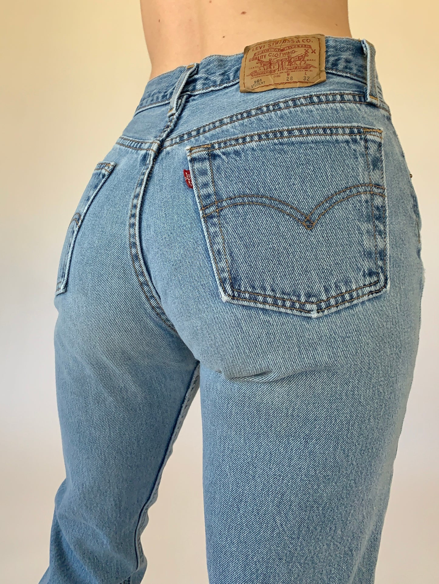 Vintage 1990s Levi’s Student 501s