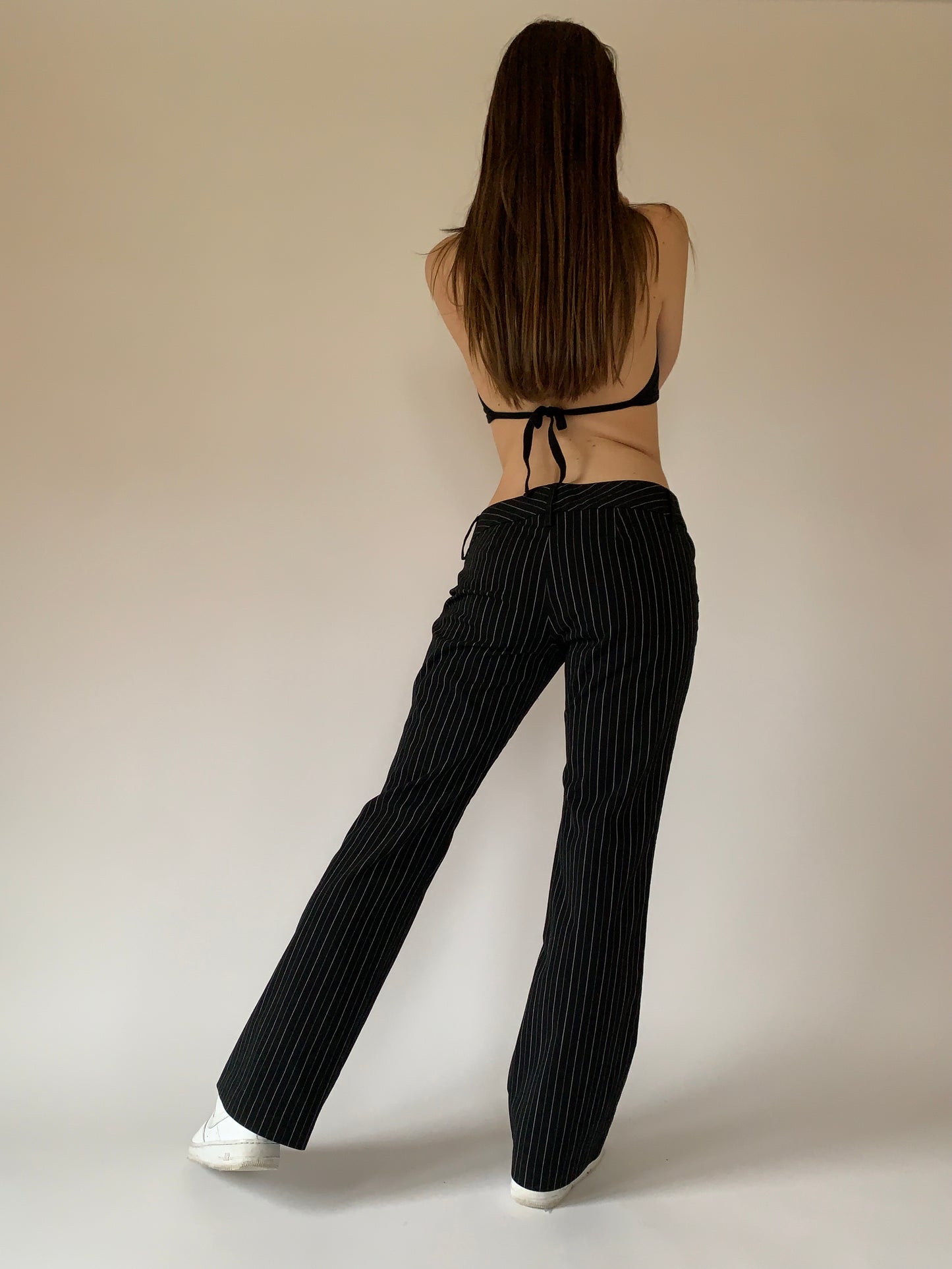 Y2K Pinstripe Trousers